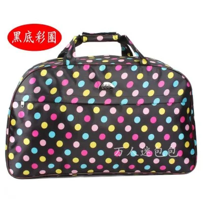 2024 Summer Women's Small Travel Handbag - Korean Casual Duffle Bag - M Size Luggage