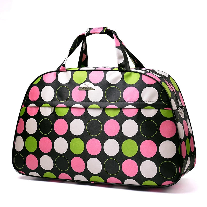 2024 Summer Women's Small Travel Handbag - Korean Casual Duffle Bag - M Size Luggage