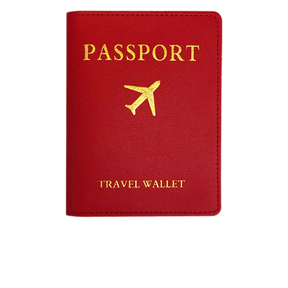 Personalized Company Logo Passport Cover and Card Holder for Business Travel - Essential Accessories for Men and Women
