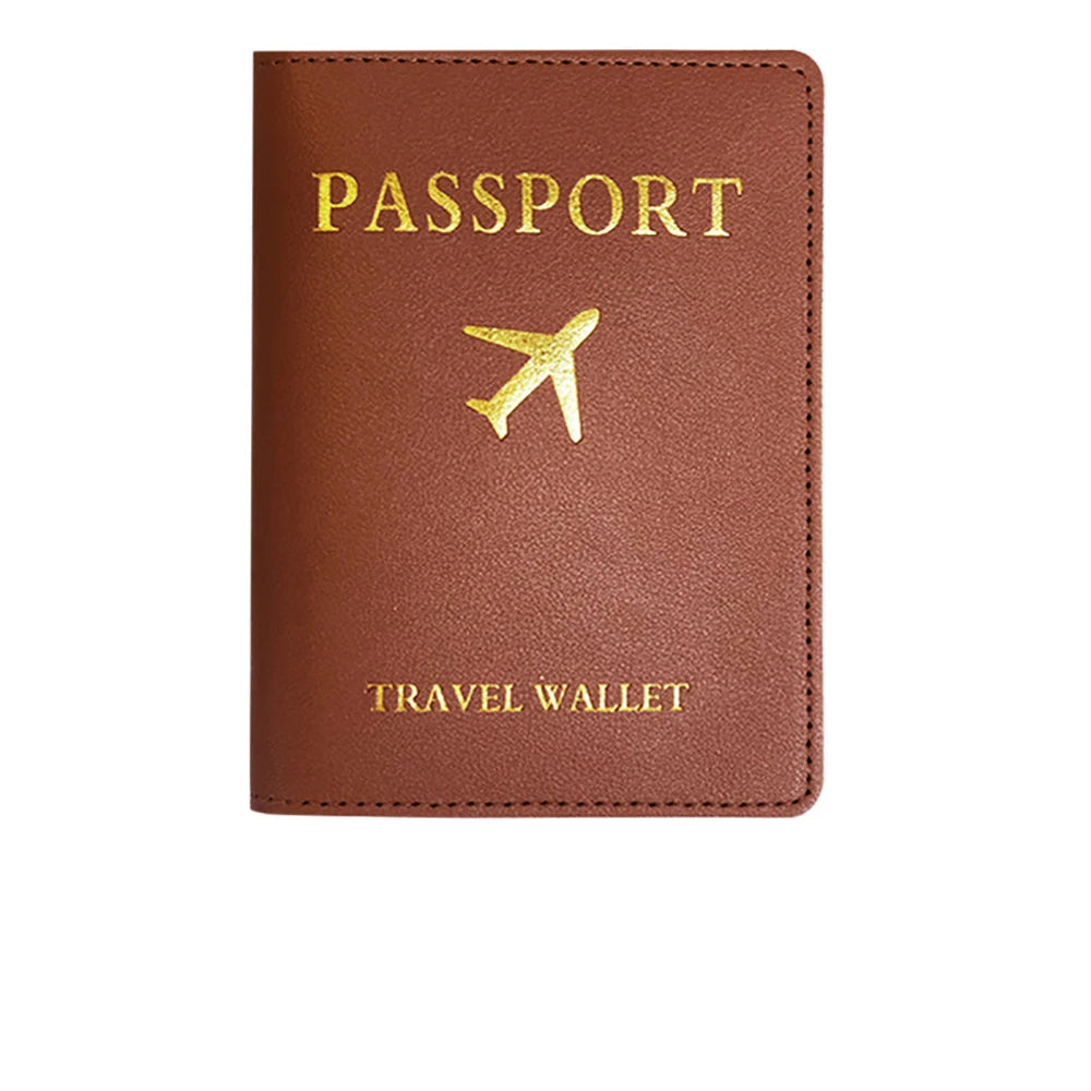 Personalized Company Logo Passport Cover and Card Holder for Business Travel - Essential Accessories for Men and Women