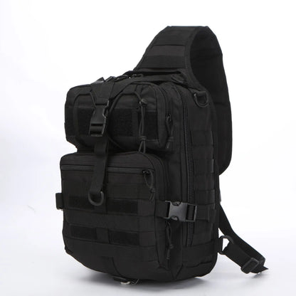 Tactical Waterproof Sling Backpack for Outdoor Activities - Ideal for Hiking, Camping, Hunting, and Traveling
