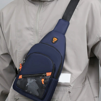 Versatile Sling Bag: Crossbody, Chest, and Shoulder Backpack for Outdoor Travel, Hiking, and Sports Activities