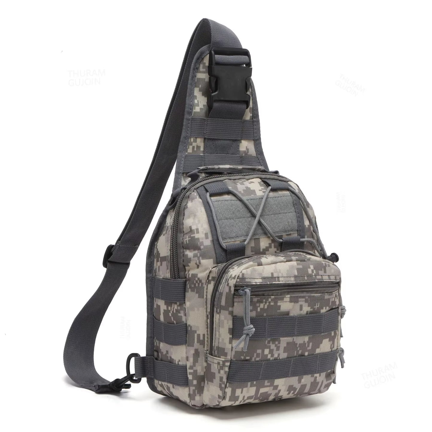 Tactical Waterproof Sling Backpack for Outdoor Activities - Ideal for Hiking, Camping, Hunting, and Traveling