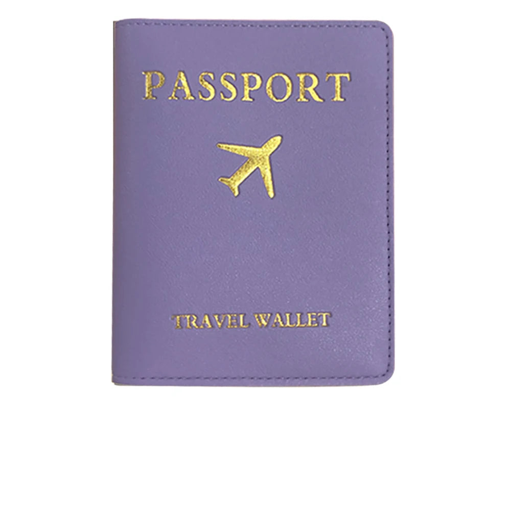 Personalized Company Logo Passport Cover and Card Holder for Business Travel - Essential Accessories for Men and Women