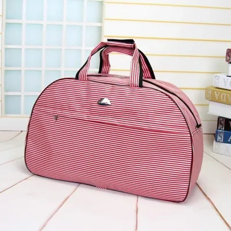 2024 Summer Women's Small Travel Handbag - Korean Casual Duffle Bag - M Size Luggage