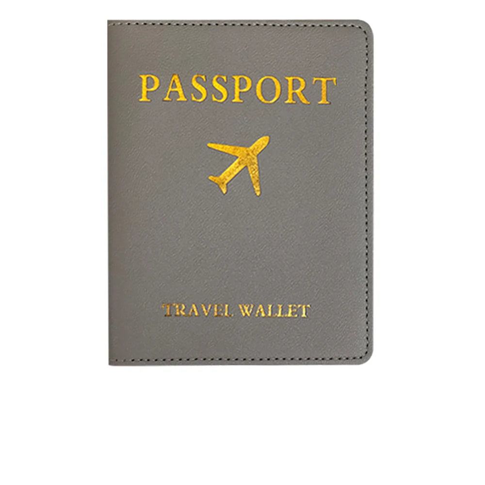 Personalized Company Logo Passport Cover and Card Holder for Business Travel - Essential Accessories for Men and Women