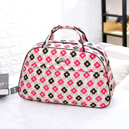 2024 Summer Women's Small Travel Handbag - Korean Casual Duffle Bag - M Size Luggage