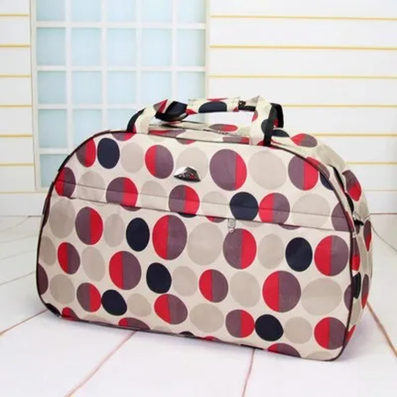 2024 Summer Women's Small Travel Handbag - Korean Casual Duffle Bag - M Size Luggage
