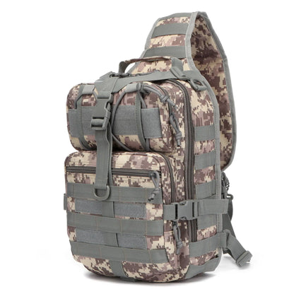 Tactical Waterproof Sling Backpack for Outdoor Activities - Ideal for Hiking, Camping, Hunting, and Traveling