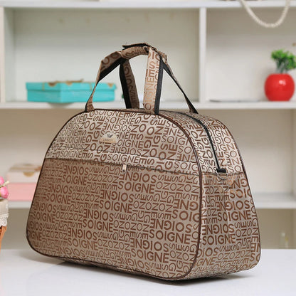2024 Summer Women's Small Travel Handbag - Korean Casual Duffle Bag - M Size Luggage